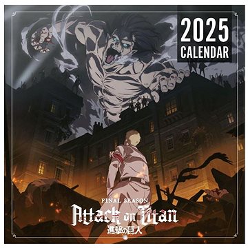 

Attack On Titan - nástěnný kalenář