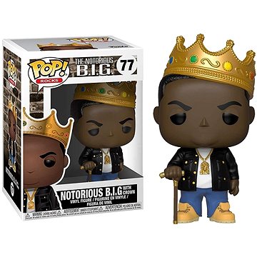 

Funko POP! Notorious B.I.G. Notorious B.I.G. with Crown 77
