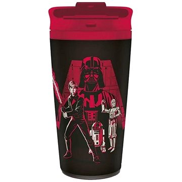 

Star Wars: May The Force With You - cestovní hrnek s víčkem