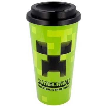 

Minecraft: Creeper - cestovní hrnek s víčkem