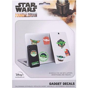 

Star Wars The Mandalorian: Baby Yoda - samolepky na elektroniku