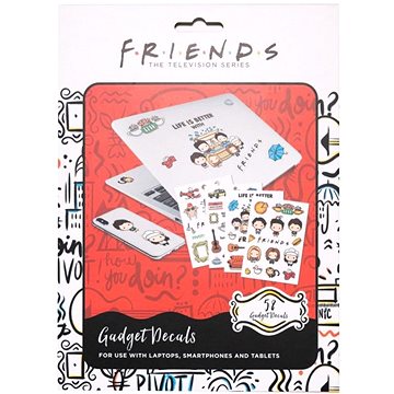 

Friends: Chibi - samolepky na elektroniku