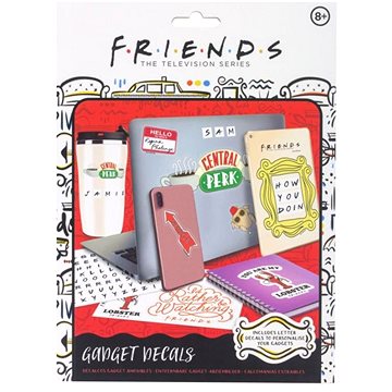 Friends: Icons - samolepky na elektroniku