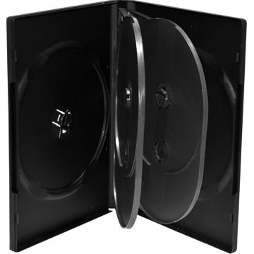 

MEDIARANGE box: 6 DVD 22 mm černý - karton 50 ks