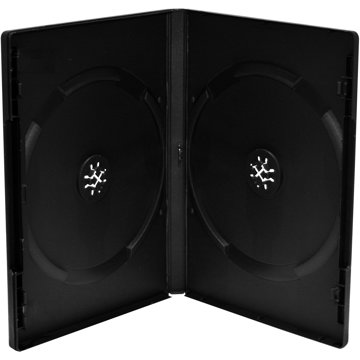 

MEDIARANGE box: 2 DVD 14 mm, černý - karton 50 ks