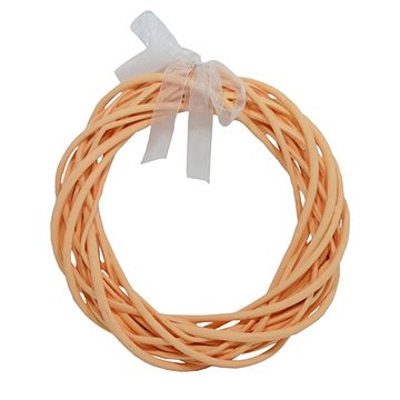 

Gobe, věnec ratanový oranžový 25cm