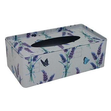

Plechová krabička na tissue Levandule with Love