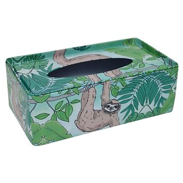 

Plechová krabička na tissue Lenochod