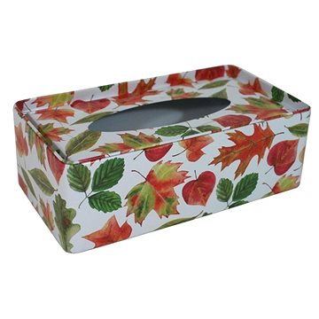

Plechová krabička na tissue Podzim II