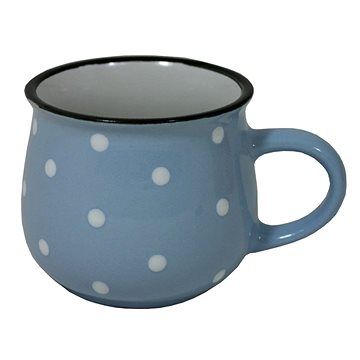 

GOBA Hrnek keramický sv.modrý s puntíky 230 ml