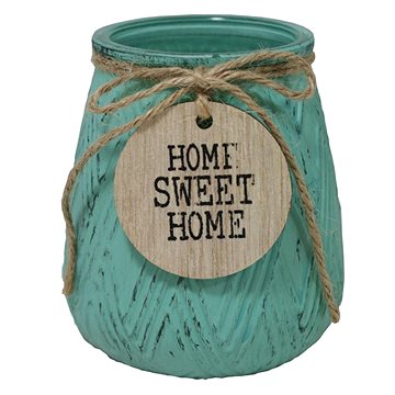 

GOBA skleněný malý Home Sweet Home zelený
