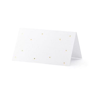 

PARTYDECO Svatební vizitka na stůl - svatba - 9,5 × 5,5cm - 10 ks