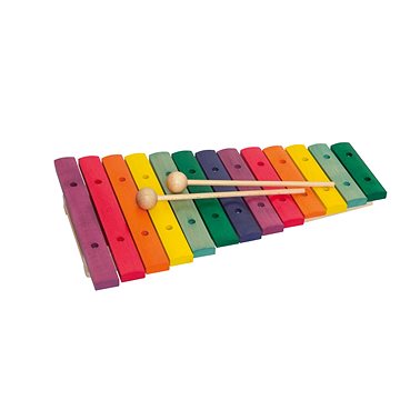 

Goldon xylofon v barvách Boomwhackers h2 - g4