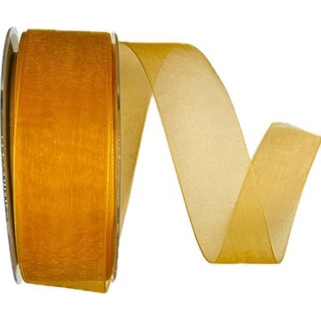 Goldina Loy Beauty Organdy organzová skořicová 40 mm × 50 m