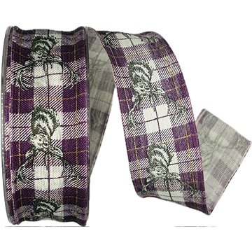 

GOLDINA Stuha vánoční s jelenem PURPLE DEER fialová 9550