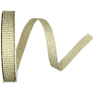 

GOLDINA Stuha rypsová Antverpen zlatá 15 mm × 20 m