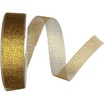 

GOLDINA Stuha dekorační síťovaná Mesh bronzová 25 mm × 25m
