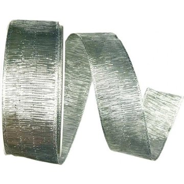 

GOLDINA Elegance lurexová stříbrná 40 mm × 20 m