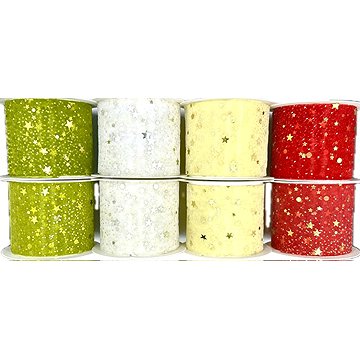 Goldina Vánoční set Organza Starshine - sada 8 ks