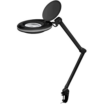 

Goobay Stolní lampa s lupou, 127 mm, 3 dioprie, LED osvětlení 8 W, černá