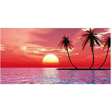 

Gordon H96 Plážová osuška rychleschnoucí z mikrovlákna, západ slunce, 100 × 180 cm