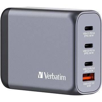

VERBATIM GaN nabíječka 100W GNC-100