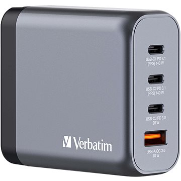 

VERBATIM GaN nabíječka 140W GNC-140