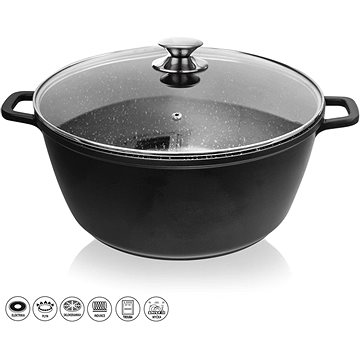 

ORION GRANDE Hrnec pr. 32 cm skleněná poklice