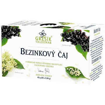 

Grešík Valdemar - Bezinkový čaj 20 n.s.