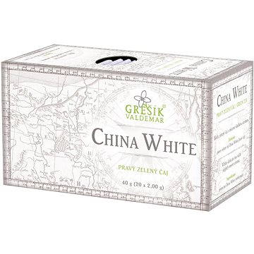 

Grešík Valdemar - China White 20 n.s. pravý zelený čaj