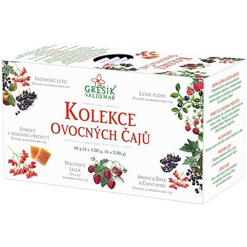 

Grešík Valdemar - Kolekce Ovocných čajů 5 × 4 sáčků
