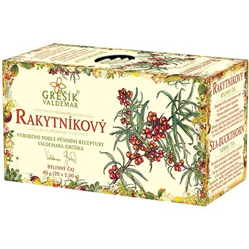 

Grešík Valdemar - Rakytníkový čaj 20 sáčků