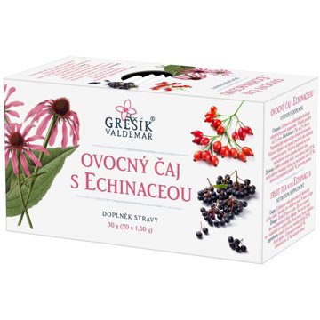 

Grešík Valdemar Ovocný čaj s echinaceou 20 n. s.
