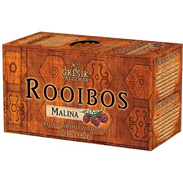 

Grešík Valdemar Rooibos Malina 20 × 1,5 g n.s.