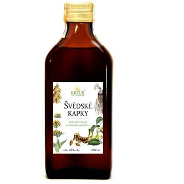 

Grešík Valdemar Švédské kapky 200 ml