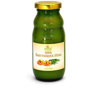 

Grešík Valdemar Šťáva Rakytníková 100% 0,2 l