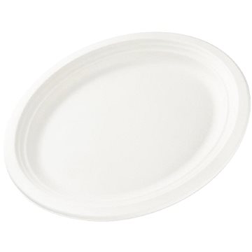 

Groupe Guillin Talíř z cukrové třtiny oválný 32 cm, 50 ks
