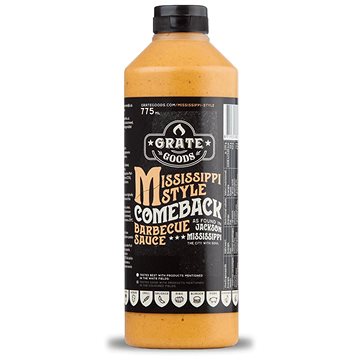 

Grate Goods BBQ omáčka Mississippi Comeback, 775 ml