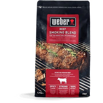 Weber udící lupínky hovězí maso - Štěpka
