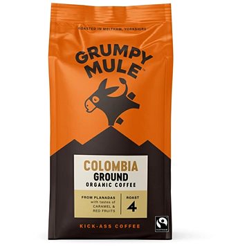 

Grumpy Mule BIO Colombia SCA 84+, mletá, Arabica, 200g