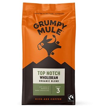

Grumpy Mule BIO Top Notch, zrnková, Arabica, 200g