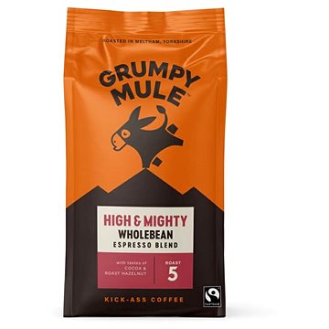 

Grumpy Mule High & Mighty, zrnková, Arabica, 200g