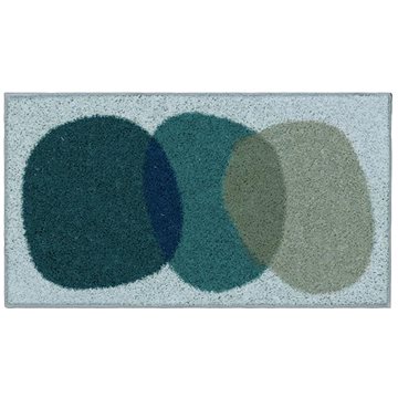 

GRUND NUMA Koupelnová předložka 50 × 90 cm šedá-zelená
