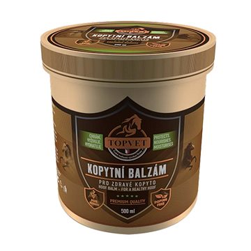 

Topvet Kopytní balzám pro zdravé kopyto 500 ml