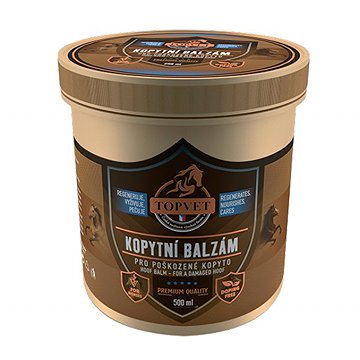 

Topvet Kopytní balzám pro poškozené kopyto 500 ml
