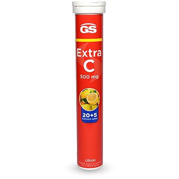 

GS Extra C 500 citron, 20+5 šumivých tablet