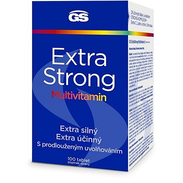 

GS Extra Strong Multivitamin, 100 tablet