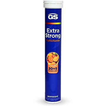 

GS Extra Strong Multivitamin pomeranč, 20+5 šumivých tablet