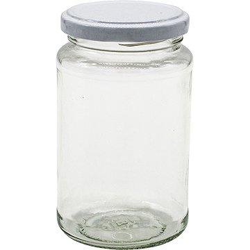 

Gastro Sada 6 ks zavařovacích sklenic 370 ml, bílé víčko