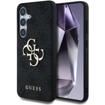 

Guess PU 4G Metal Logo Zadní Kryt pro Samsung Galaxy S25 Grey